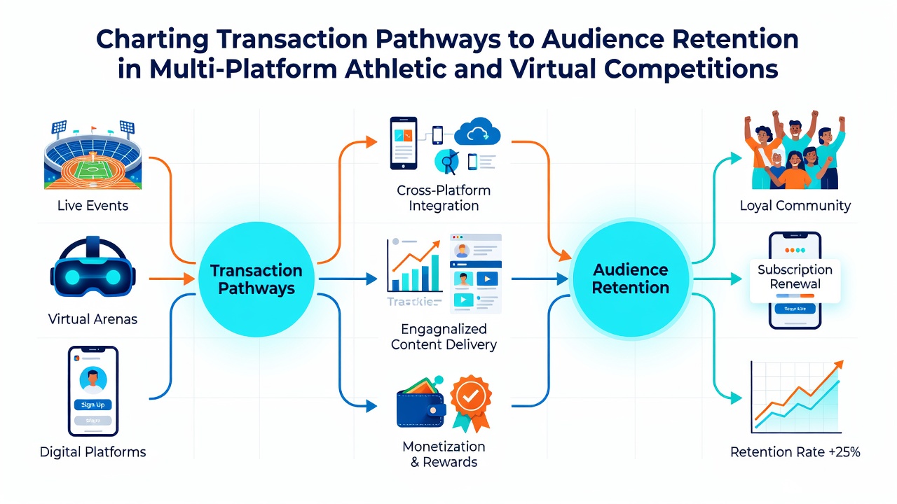 Visualisierung von Zahlungswegen und Audience-Retention-Metriken